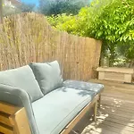 Cosy, Terrasse, Parking A Carnoles Μεντόν