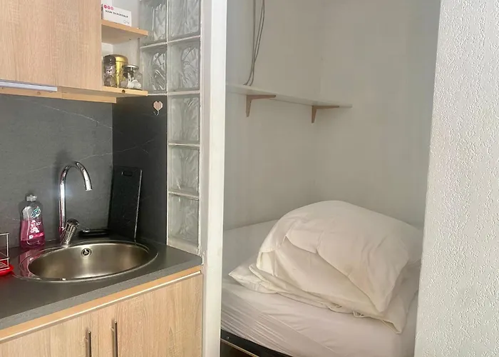 Daire Cosy, Terrasse, Parking A Carnoles