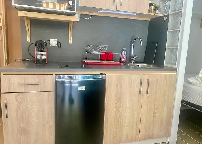 Apartamento Cosy, Terrasse, Parking à Carnolès *