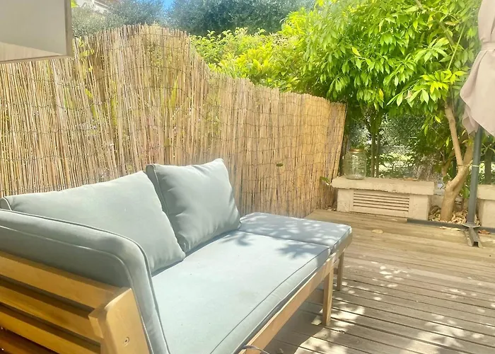 Cosy, Terrasse, Parking à Carnolès Menton